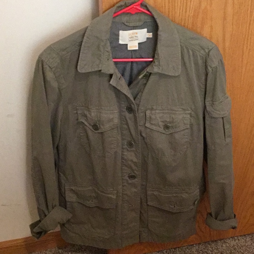 J. Crew Military Twill Jacket